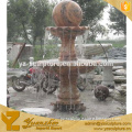outdoor garden antique stone floating fountain for hot sale